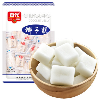 椰香沁心，海島滋味——春光食品200g*2袋裝海南特產椰子糕推薦